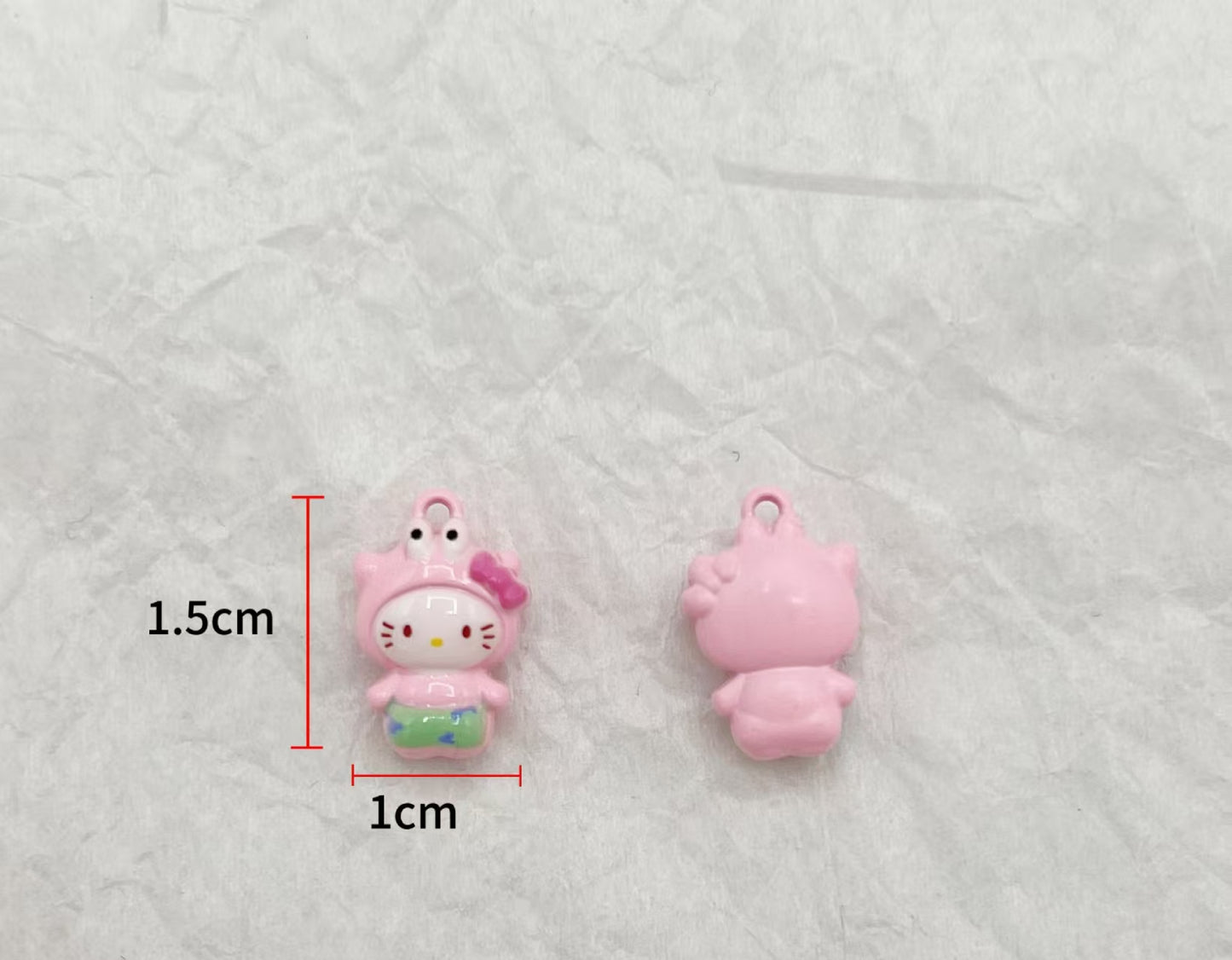 #Dopamine Beads Loose Beads: Enamel Hand-Painted Beads, Bracelet & Phone Chain Accessories, Alloy Pendants