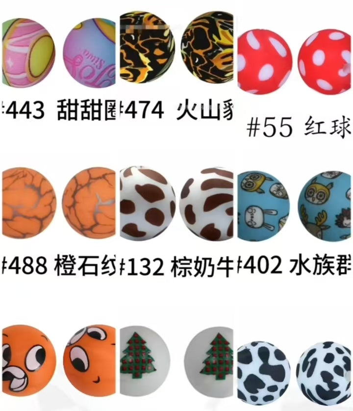 #Whimsical Silicone Beads: Playful & Distinctive Designs"