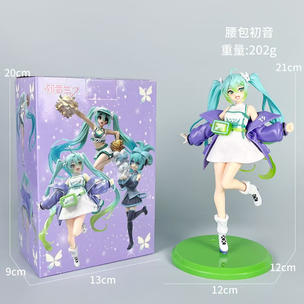 #Hatsune Mikuai Figure, Anime Sailor Moon Pretty Girl, Rem Wedding Dress Version, Sora Girl, 2D Character Doll Models and Ornaments for Wholesale