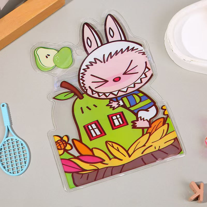 #Bubu Shaped Ziplock Bags - Kindergarten Parent-Child Reward Bags for Snacks, Small Gifts & DIY Supplies / Cartoon Self-Sealing Packaging Bag