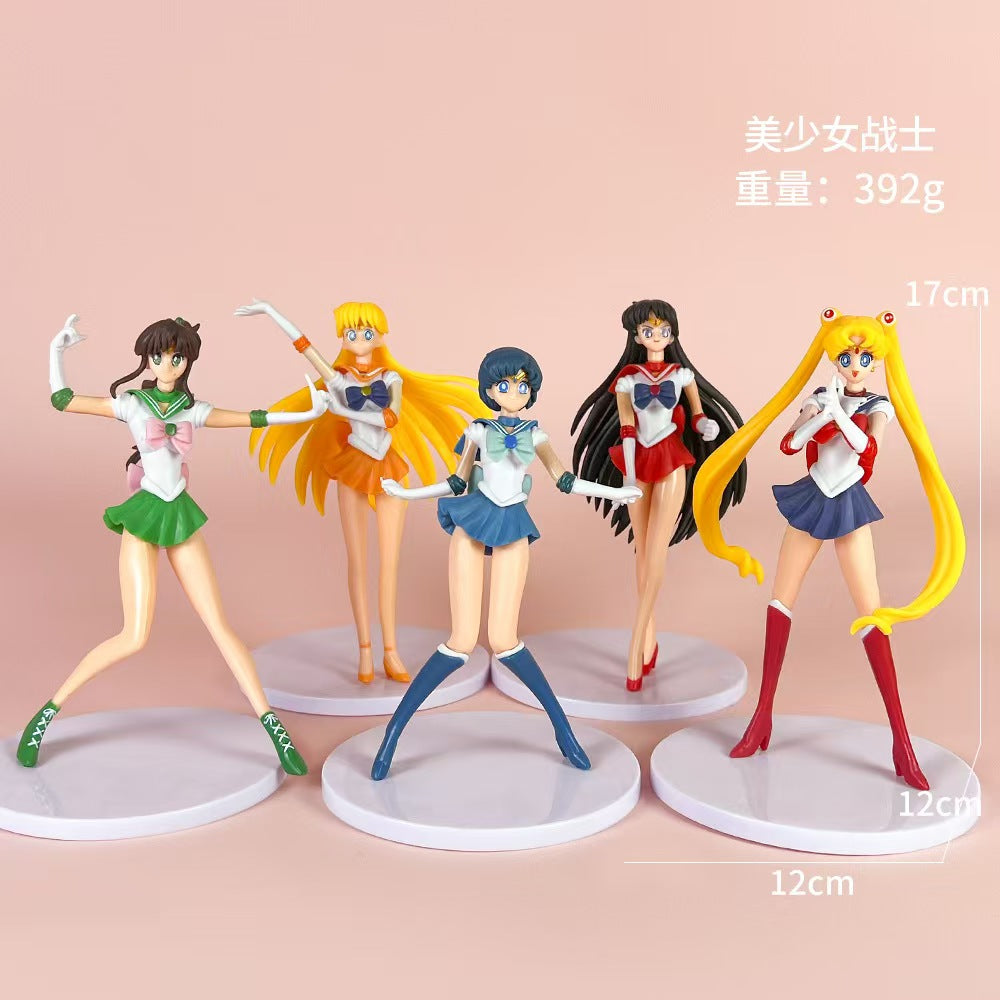 #Hatsune Mikuai Figure, Anime Sailor Moon Pretty Girl, Rem Wedding Dress Version, Sora Girl, 2D Character Doll Models and Ornaments for Wholesale