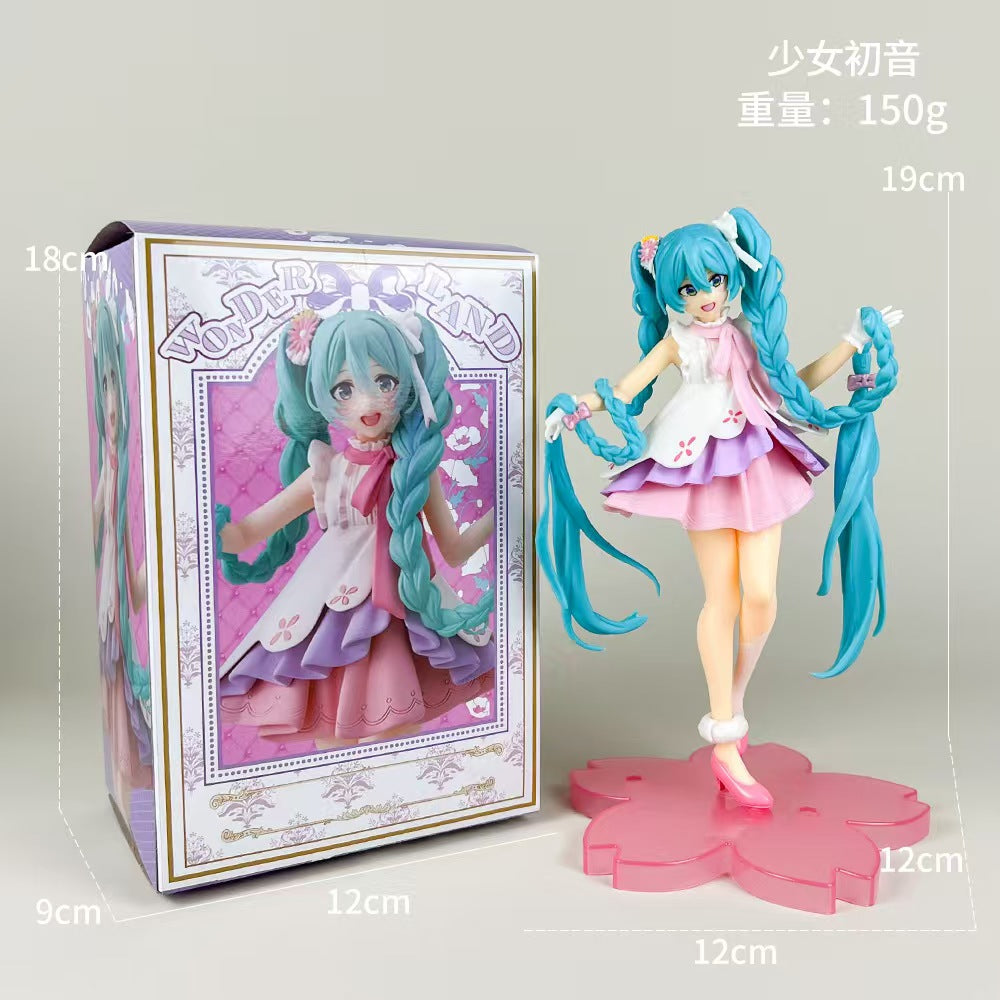 #Hatsune Mikuai Figure, Anime Sailor Moon Pretty Girl, Rem Wedding Dress Version, Sora Girl, 2D Character Doll Models and Ornaments for Wholesale