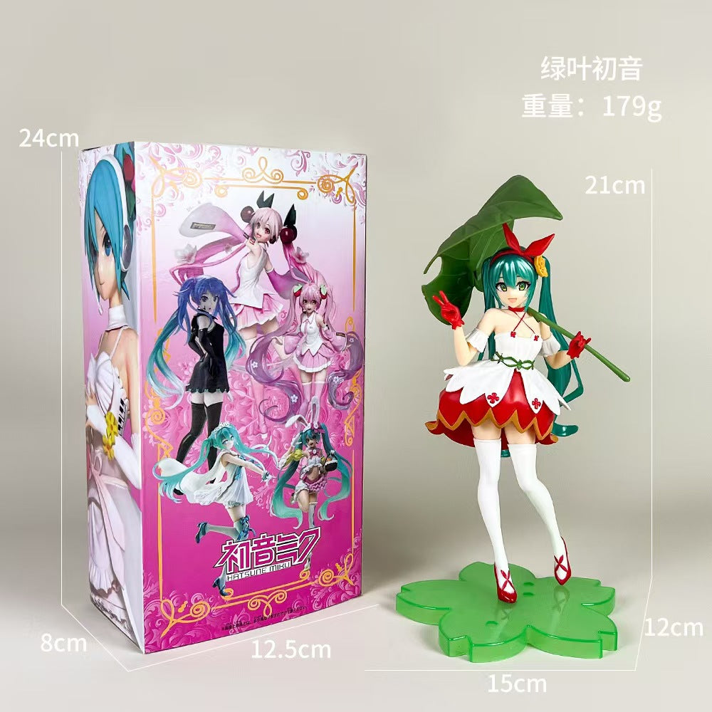 #Hatsune Mikuai Figure, Anime Sailor Moon Pretty Girl, Rem Wedding Dress Version, Sora Girl, 2D Character Doll Models and Ornaments for Wholesale