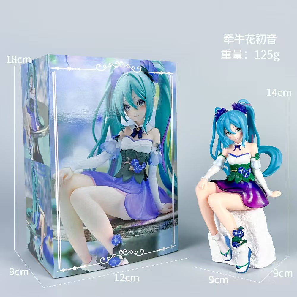#Hatsune Mikuai Figure, Anime Sailor Moon Pretty Girl, Rem Wedding Dress Version, Sora Girl, 2D Character Doll Models and Ornaments for Wholesale