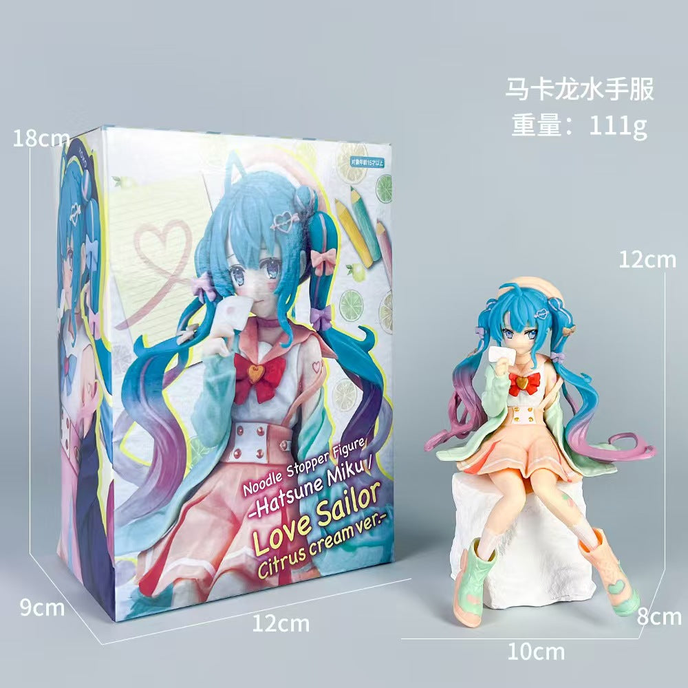 #Hatsune Mikuai Figure, Anime Sailor Moon Pretty Girl, Rem Wedding Dress Version, Sora Girl, 2D Character Doll Models and Ornaments for Wholesale
