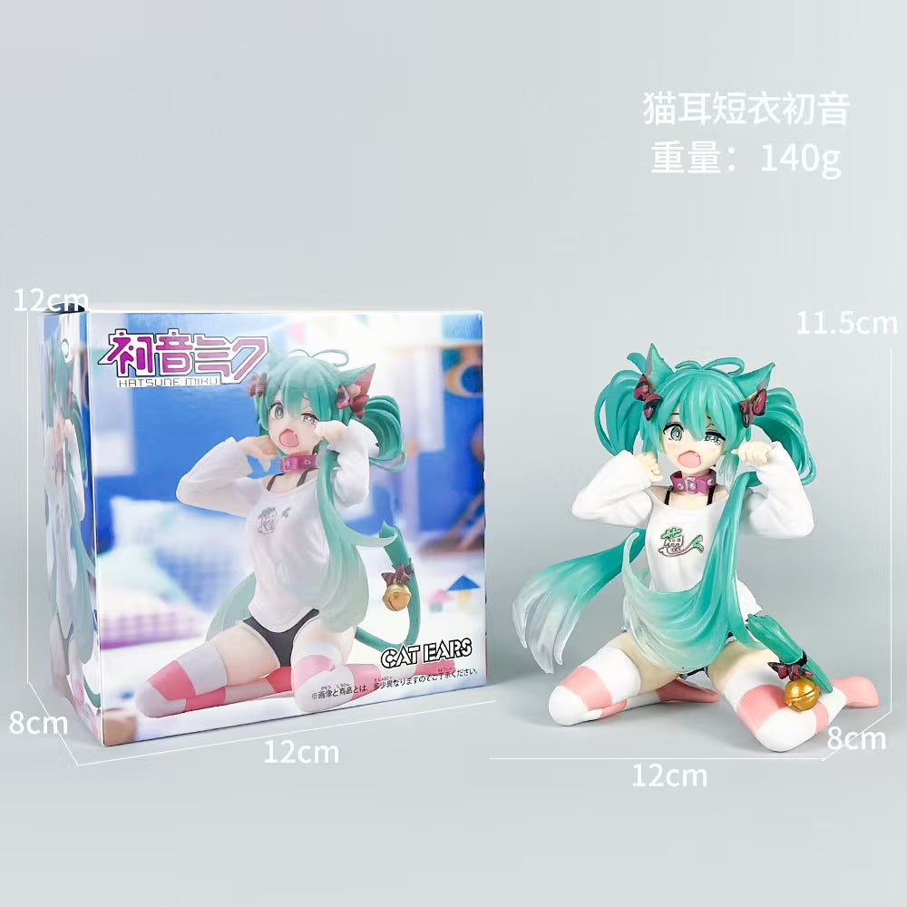 #Hatsune Mikuai Figure, Anime Sailor Moon Pretty Girl, Rem Wedding Dress Version, Sora Girl, 2D Character Doll Models and Ornaments for Wholesale