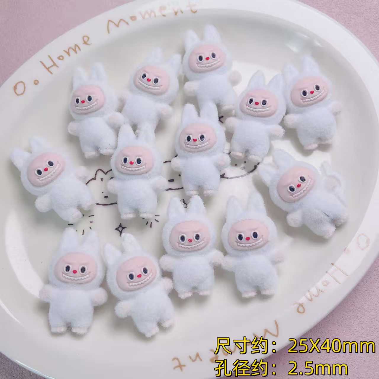# Cute Labubu Standing/Sitting Beads for DIY Crafts