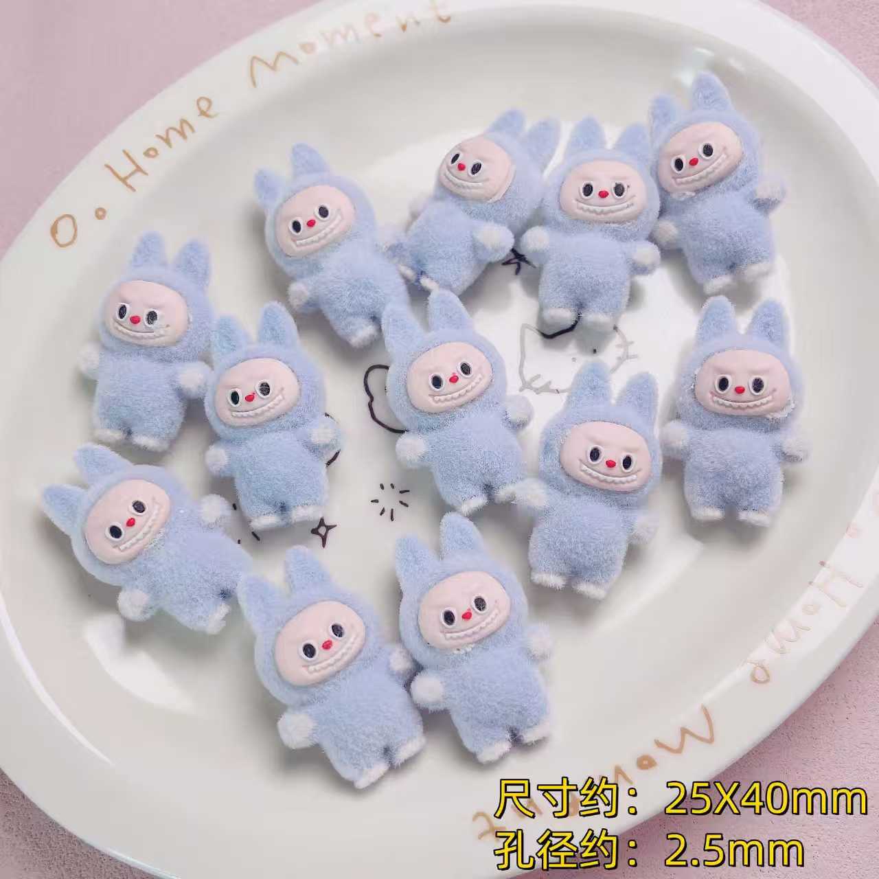 # Cute Labubu Standing/Sitting Beads for DIY Crafts
