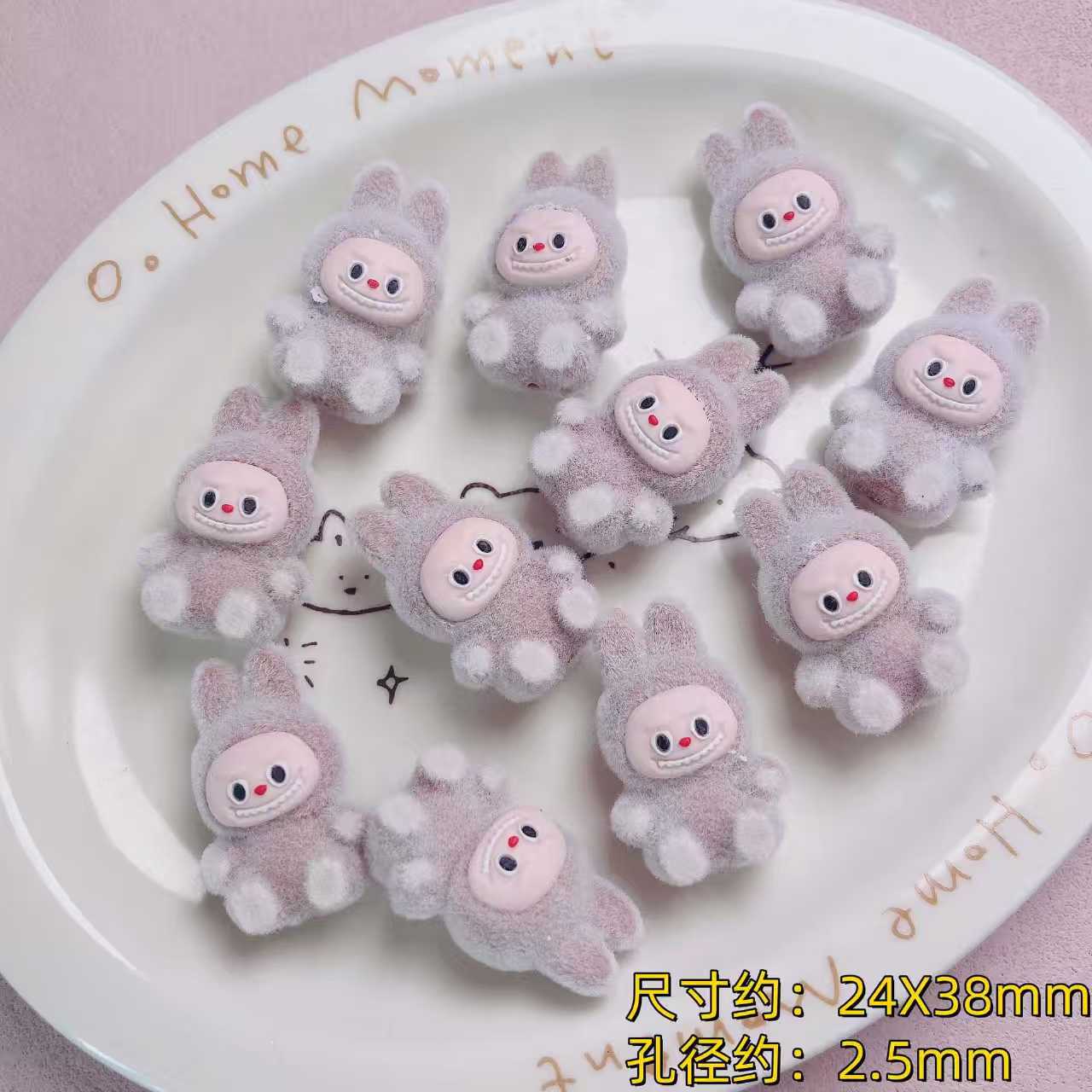 # Cute Labubu Standing/Sitting Beads for DIY Crafts