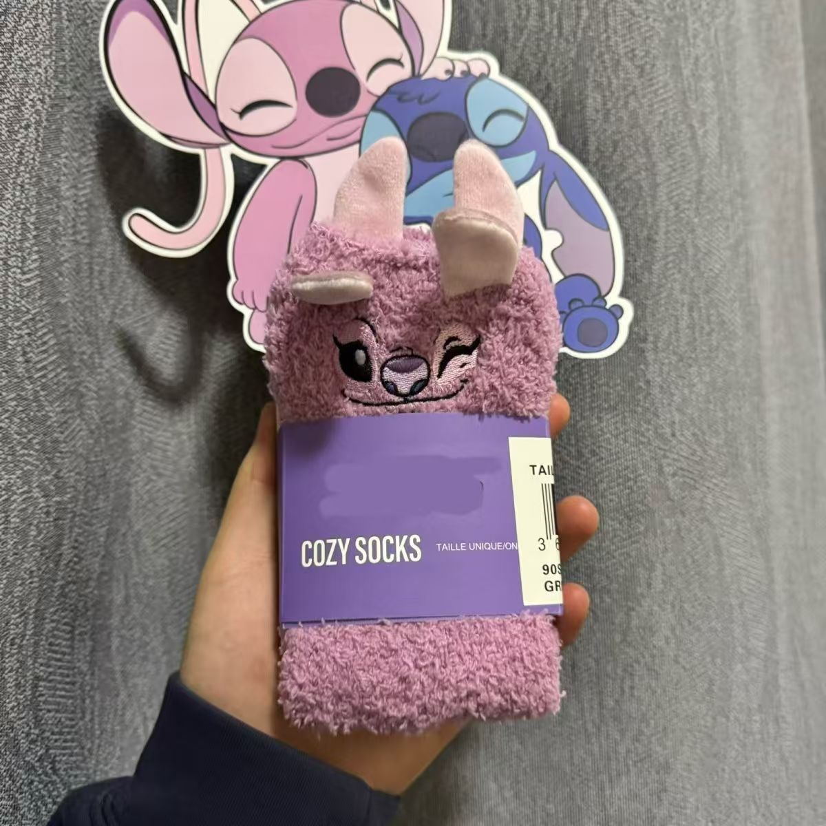 #Cute Plush Socks, Home Socks, Cartoon Warm Socks