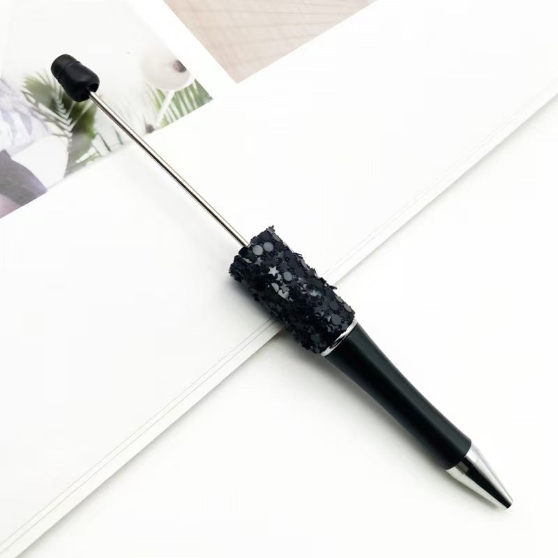 #DIY Shiny Star Beaded Pen($3.5/5pcs)