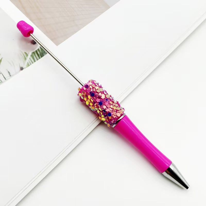 #DIY Shiny Star Beaded Pen($3.5/5pcs)