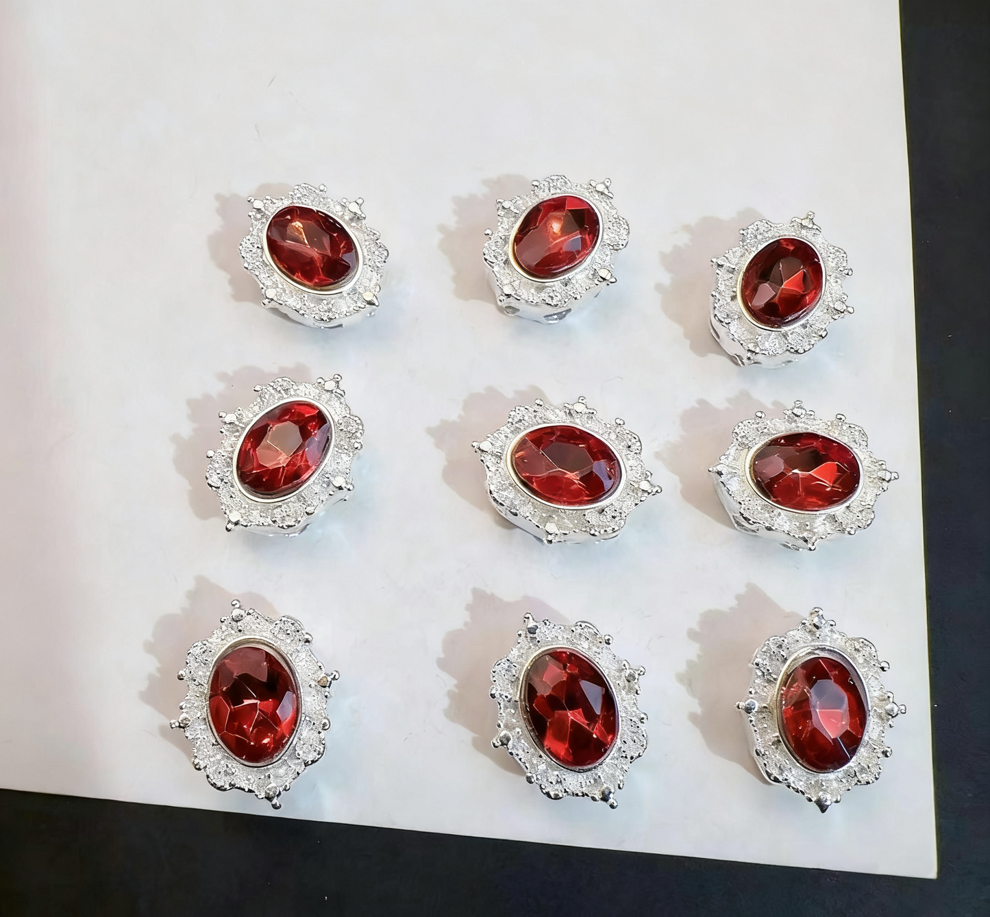 #Multi-hole Zircon Spacer Beads