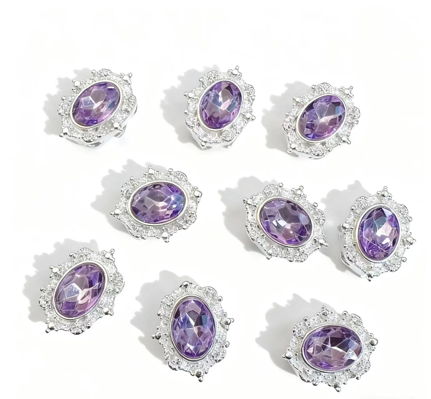 #Multi-hole Zircon Spacer Beads