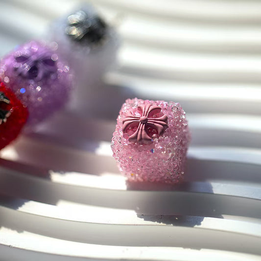 #Soft Sugar Bead&Double-Sided Alloy Square Beads