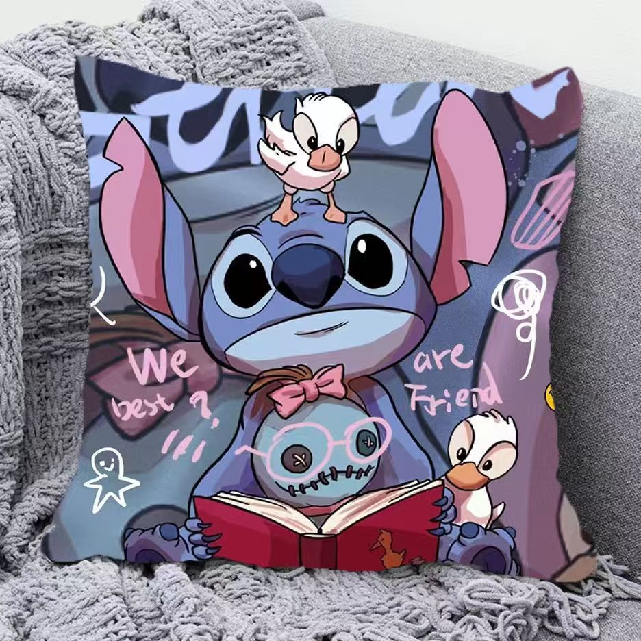 #Lilo &amp; Stitch Cushion - Anime Style Cartoon Pillow
