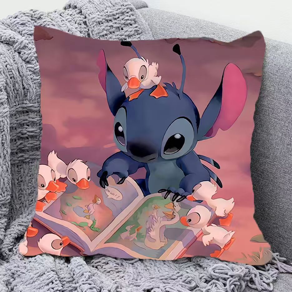 #Lilo &amp; Stitch Cushion - Anime Style Cartoon Pillow
