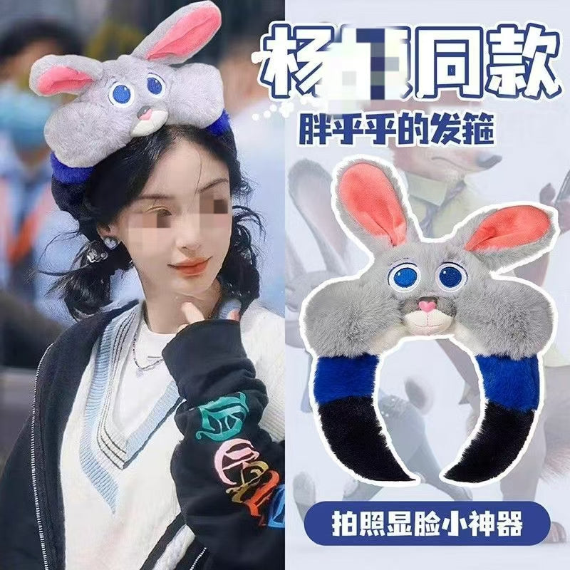 #Zootopia Judy Rabbit Ear Hair Accessories Headbands, Perfect Photo Props for Disney Trips(No Returns or Exchanges)