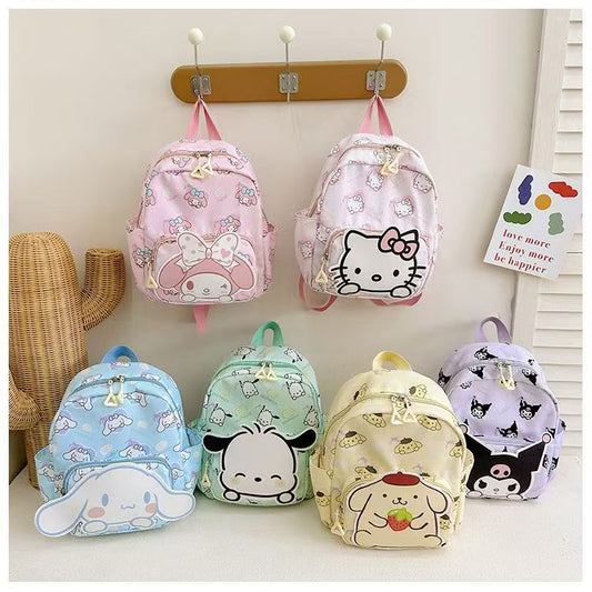 #Kindergarten Girls Backpack, Cute Mini Toddler Shoulder Bag, Kids Small Travel Bag for Outdoor Trips