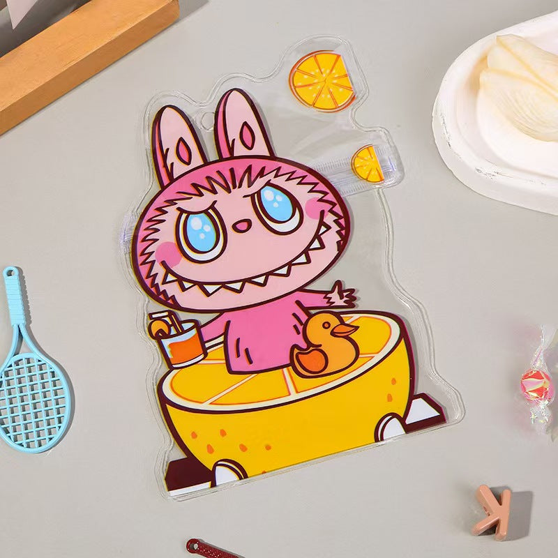 #Bubu Shaped Ziplock Bags - Kindergarten Parent-Child Reward Bags for Snacks, Small Gifts & DIY Supplies / Cartoon Self-Sealing Packaging Bag