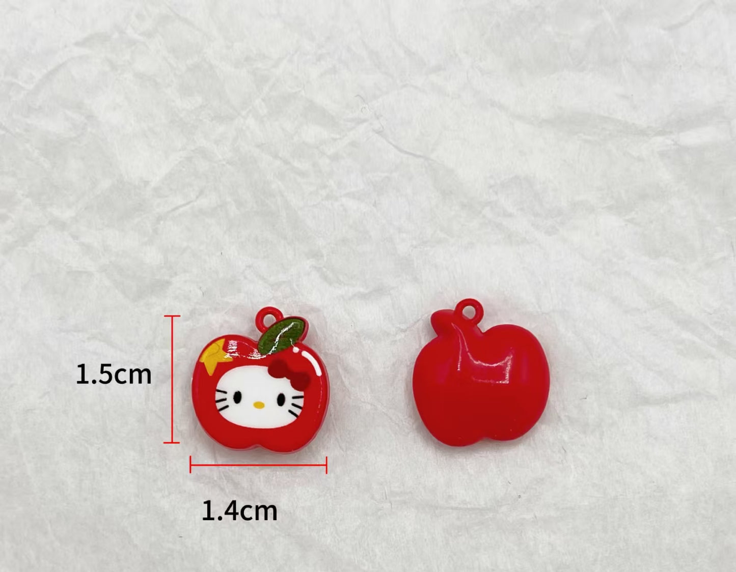 #Dopamine Beads Loose Beads: Enamel Hand-Painted Beads, Bracelet & Phone Chain Accessories, Alloy Pendants