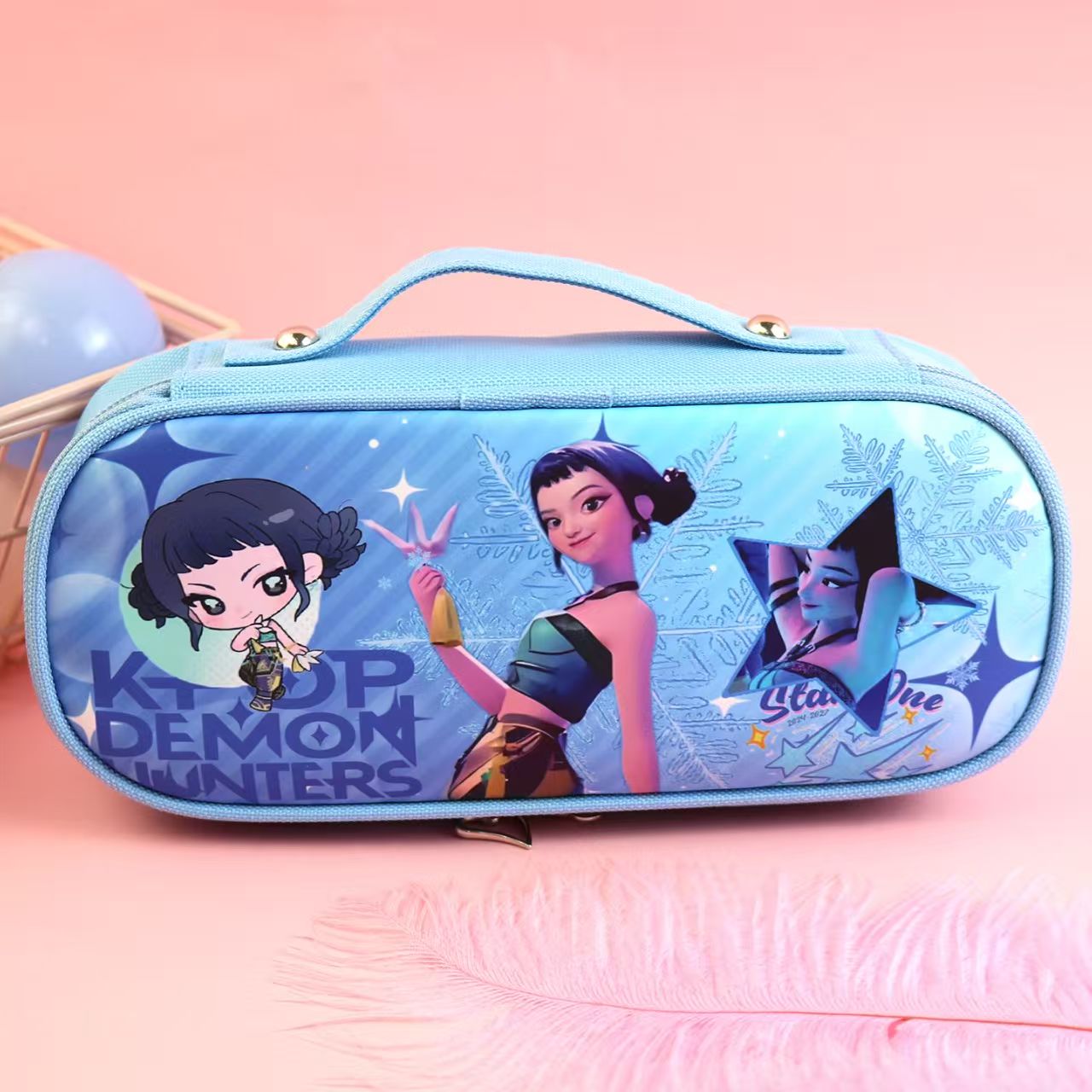 #Zootopia Same-Style Pencil Case, Cute Nick & Judy Large-Capacity Multi-Functional Pencil Box for Students