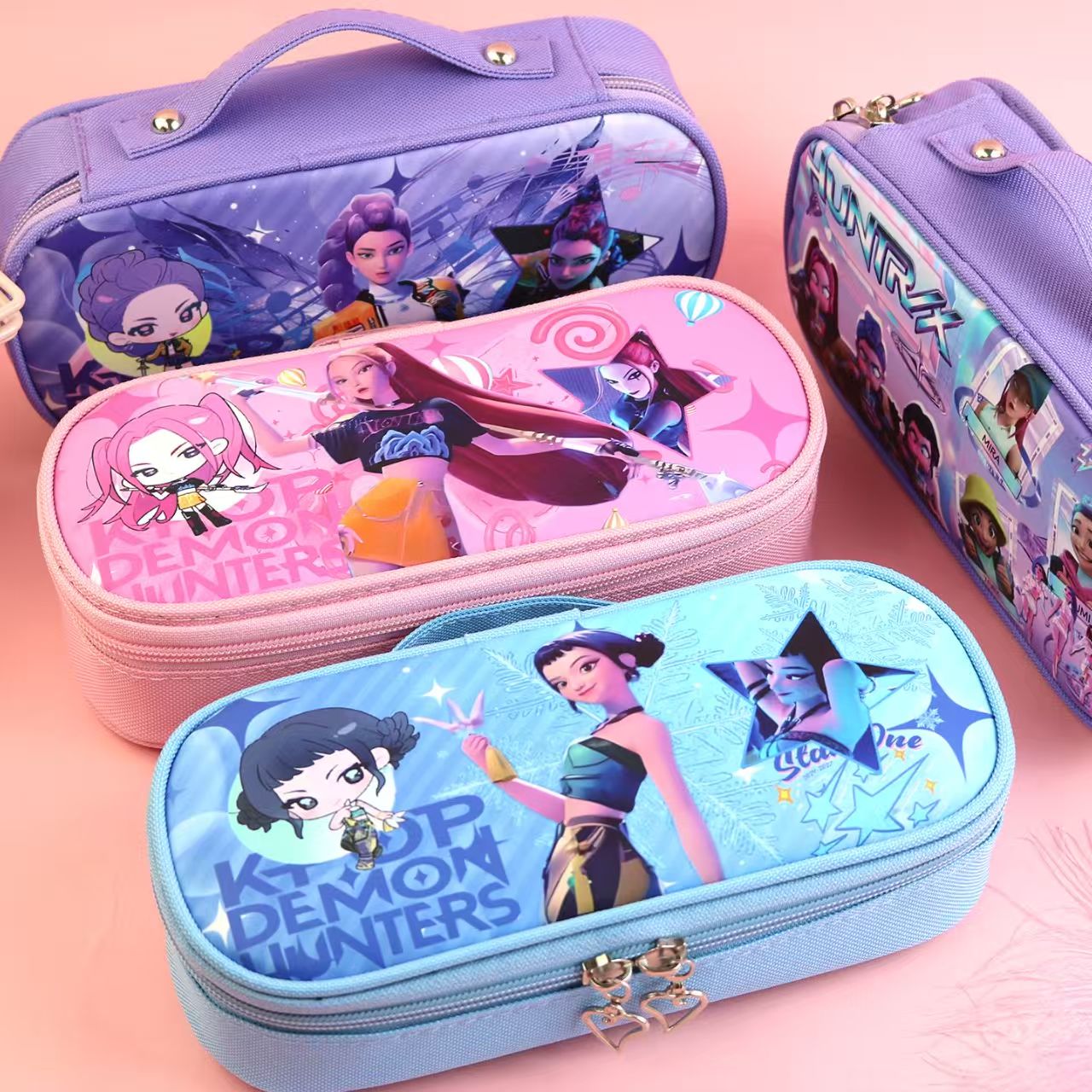 #Zootopia Same-Style Pencil Case, Cute Nick & Judy Large-Capacity Multi-Functional Pencil Box for Students