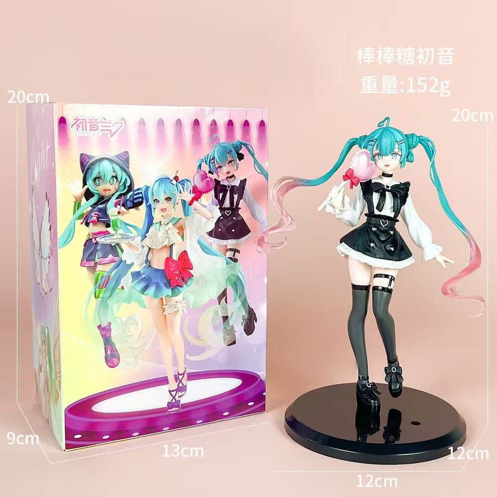 #Hatsune Mikuai Figure, Anime Sailor Moon Pretty Girl, Rem Wedding Dress Version, Sora Girl, 2D Character Doll Models and Ornaments for Wholesale