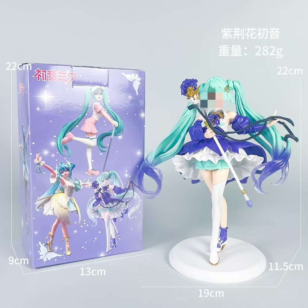 #Hatsune Mikuai Figure, Anime Sailor Moon Pretty Girl, Rem Wedding Dress Version, Sora Girl, 2D Character Doll Models and Ornaments for Wholesale