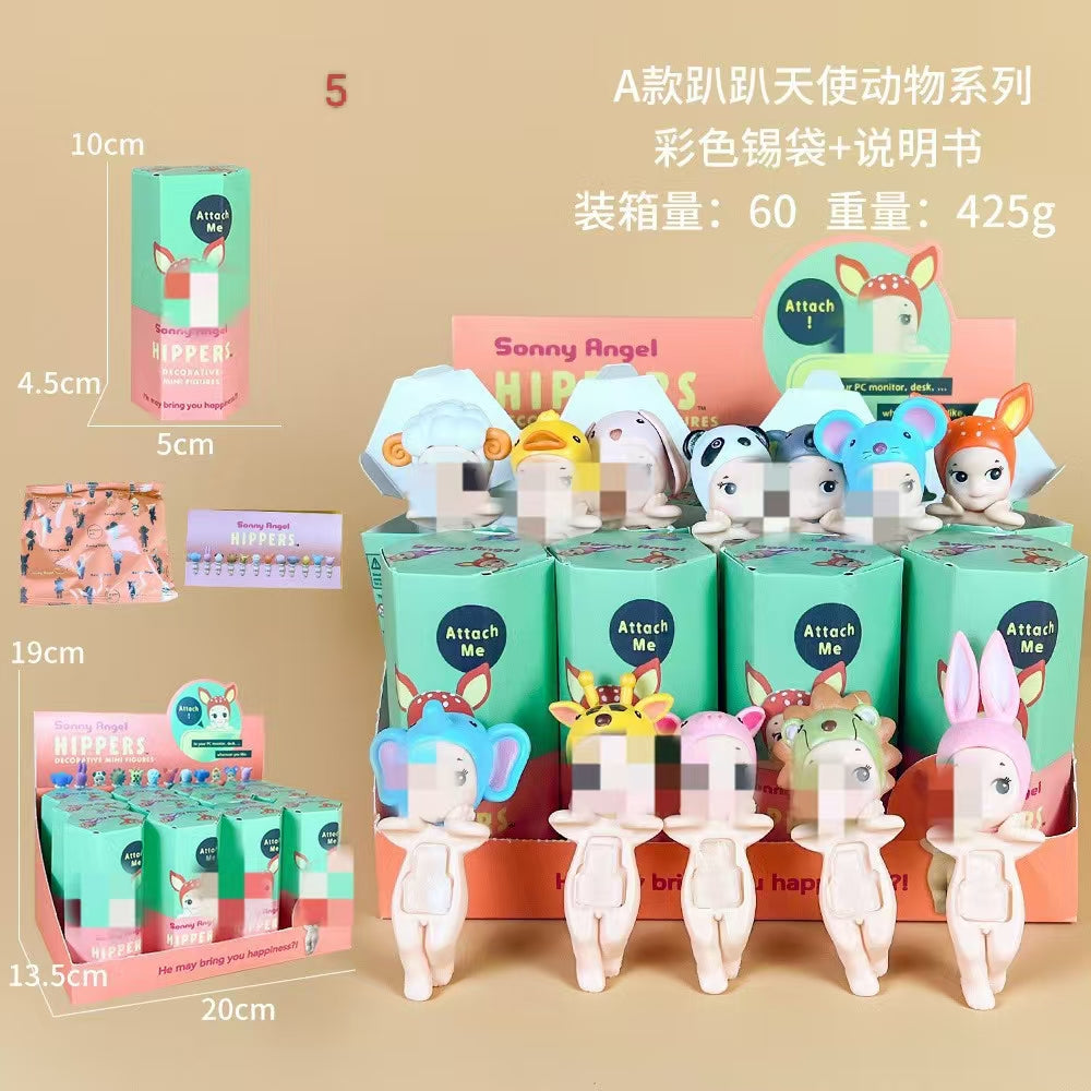 #Cross-Border Lying Angel Figurine Chin-Resting Blind Box Set, Phone Decoration, Central Control Cupid Trendy Toy Anime Wholesale