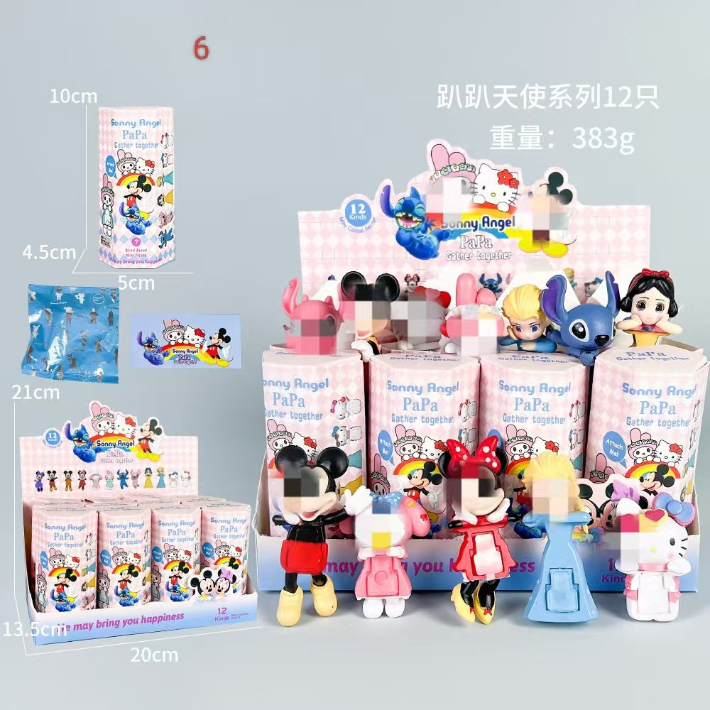 #Cross-Border Lying Angel Figurine Chin-Resting Blind Box Set, Phone Decoration, Central Control Cupid Trendy Toy Anime Wholesale